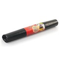 Мешки для мусора 120 л, черные, в рулоне 10 шт., ПВД, 25 мкм, 68х102 см, ЭКОНОМ, КОНЦЕПЦИЯ БЫТА "EcoClean", 2630 601754