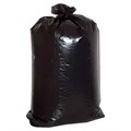 Мешки для мусора 240 л, черные, в рулоне 10 шт., ПВД, 30 мкм, 112х140 см, PACLAN Professional, 1338717 606336