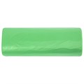 Мешки для мусора биоразлагаемые 60 л, зеленые, рулон 20 шт., ПНД 15 мкм, 60х70 см, ЛЮБАША, 608099 608099