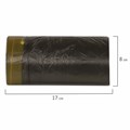 Мешки для мусора с завязками 30 л, черные, в рулоне 30 шт., прочные, ПНД 10 мкм, 45х57 см, ОФИСМАГ, 601396 601396