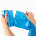 Мешки для мусора с ручками LAIMA ULTRA 35 л, синие 30 шт., прочные, ПНД 9 мкм, 50х54 см, 607683 607683