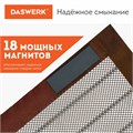 Москитная сетка дверная на магнитах 100х210 см, антимоскитная, коричневая, DASWERK, 607986 607986