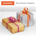 Самоклеящаяся пленка, алюминиевая фольга защитная для кухни/дома, 0,6х3 м, золото, узор, DASWERK, 607847 607847