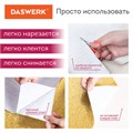 Самоклеящаяся пленка, алюминиевая фольга защитная для кухни/дома, 0,6х3 м, золото, узор, DASWERK, 607847 607847