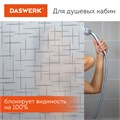 Пленка на окно самоклеящаяся статическая БЕЗ КЛЕЯ солнцезащитная 75х150 см "Штрихи" DASWERK, 608578 608578