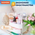 Органайзер (бьюти бокс) для хранения косметики, духов, мелочей, STYLE, 34х19х28,5 см, DASWERK, 608473 608473