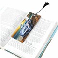 Закладка для книг 3D, BRAUBERG, объемная, "Мерседес", с декоративным шнурком-завязкой, 125768 125768