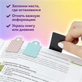 Закладки для книг МАГНИТНЫЕ c высечкой, "CAT YOGA", набор 6 шт., 35х25 мм, BRAUBERG, 113162 113162