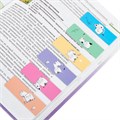 Закладки для книг МАГНИТНЫЕ, "CATS", набор 6 шт., 60x20 мм, BRAUBERG, 113159 113159