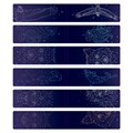 Закладки для книг МАГНИТНЫЕ, "GALAXY", набор 12 шт., 60x20 мм, BRAUBERG, 113171 113171