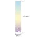 Закладки для книг МАГНИТНЫЕ, "GRADIENT", набор 12 шт., 60x20 мм, BRAUBERG, 113170 113170