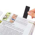 Закладки для книг МАГНИТНЫЕ, "MIX 2", набор 30 шт., 60x20 мм, BRAUBERG, 113178 113178