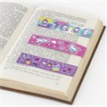 Закладки для книг с магнитом "ЕДИНОРОГИ", набор 6 шт., блестки, 25x196 мм, ЮНЛАНДИЯ, 111638 111638