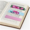 Закладки для книг с магнитом "РУСАЛОЧКА", набор 6 шт., блестки, 25x196 мм, ЮНЛАНДИЯ, 111644 111644