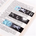Закладки для книг с магнитом DEEP SPACE, набор 6 шт., блестки, 25x196 мм, ЮНЛАНДИЯ, 113445 113445