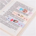 Закладки для книг с магнитом FASHION GIRLS, набор 6 шт., блестки, 25x196 мм, ЮНЛАНДИЯ, 113443 113443