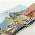 Закладки для книг с принтом САМОКЛЕЯЩИЕСЯ, КОМПЛЕКТ 6 шт., Цветы, ДПС, 2921.Р2/6 116388