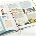 Закладки для книг с принтом САМОКЛЕЯЩИЕСЯ, КОМПЛЕКТ 6 шт., Чудики/белый, ДПС, 2921-100.Р4/6 116390