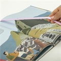 Закладки для книг САМОКЛЕЯЩИЕСЯ, КОМПЛЕКТ 6 шт., лавандовый, ДПС, 2921-131 116385