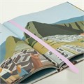 Закладки для книг САМОКЛЕЯЩИЕСЯ, КОМПЛЕКТ 6 шт., лавандовый, ДПС, 2921-131 116385