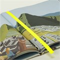 Закладки для книг САМОКЛЕЯЩИЕСЯ, КОМПЛЕКТ 6 шт., лаймовый, ДПС, 2921-123 116384