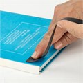 Закладки для книг САМОКЛЕЯЩИЕСЯ, КОМПЛЕКТ 6 шт., черный, ДПС, 2921-107 116386