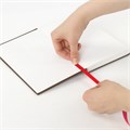 Закладки-ляссе фактурные для книг А4 (длина 38 см) "HANDMADE", клейкий край, 3 ленты, ПИФАГОР, 112967 112967