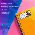 Наклейки для маркировки школьных принадлежностей "Школа", 12 штук, ассорти, 14х21 см, ЮНЛАНДИЯ, 662711 662711