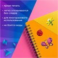 Наклейки зефирные "Букашки", многоразовые, 10х15 см, ЮНЛАНДИЯ, 661828 661828
