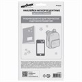 Наклейки флуоресцентные "Совы", светятся в темноте, 19 штук, ассорти, 14х21 см, ЮНЛАНДИЯ, 662692 662692