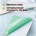 Обложки ПП для тетрадей и дневников, КОМПЛЕКТ 5 шт., КЛЕЙКИЙ КРАЙ, 70 мкм, 215х360 мм, универсальные, прозрачные, ПИФАГОР, 227409 227409