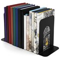 Держатель (ограничитель) подставка для книг BRAUBERG "Germanium Solid", КОМПЛЕКТ 2 штуки, металл, 237979 237979