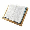 Подставка для книг и планшетов большая бамбуковая BRAUBERG, 34х24 см, регулируемый наклон, 237896 237896