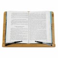 Подставка для книг и планшетов большая бамбуковая BRAUBERG, 34х24 см, регулируемый наклон, 237896 237896
