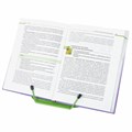 Подставка для книг и учебников BRAUBERG LINE+, металлическая, зеленая, европодвес, 238072 238072