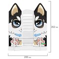 Подставка для книг и учебников фигурная BRAUBERG KIDS "Puppy", регулируемый угол наклона, металл, 238058 238058