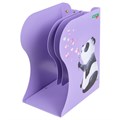 Подставка-держатель для книг и учебников BRAUBERG KIDS "Panda", раздвижная, металлическая, 238064 238064