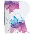 Подставка-держатель для книг и учебников BRAUBERG, раздвижная, металлическая, белая с печатью, 237903 237903