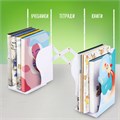Подставка-держатель для книг и учебников фигурная BRAUBERG KIDS "Cosmo" раздвижная, металлическая, 238068 238068