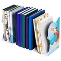 Подставка-держатель для книг и учебников фигурная BRAUBERG KIDS "Cosmo" раздвижная, металлическая, 238068 238068