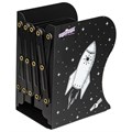 Подставка-держатель для книг и учебников ЮНЛАНДИЯ "Space", раздвижная, металлическая, 237901 237901