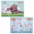 Альбом для рисования А4 8 л., скоба, обложка офсет, ПИФАГОР, 203х288 мм, "Непоседы" (2 вида), 106686 106686