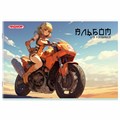 Альбом для рисования А4, 32 листа, скоба, обложка офсет, ПИФАГОР, 203х288 мм, "МИКС-1", 107109 107109