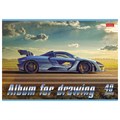 Альбом для рисования, А4, 40 л., скоба, обложка картон, HATBER, 205х290 мм, "Ассорти_Выпуск №2", 074748, 40А4В 106534