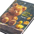 Дневник 1-4 класс 48 л., гибкая обложка, ЮНЛАНДИЯ, выборочный лак, с подсказом, "Медвежонок", 107141 107141