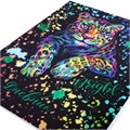 Дневник 1-4 класс 48 л., кожзам (гибкая), печать, фольга, ЮНЛАНДИЯ, "Bright Wildlife", 106166 106166