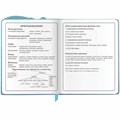 Дневник 1-4 класс 48 л., кожзам (твердая с поролоном), фигурный край, ЮНЛАНДИЯ, "Звездочки", 106933 106933