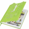 Дневник 1-4 класс 48 л., кожзам (твердая с поролоном), фигурный край, ЮНЛАНДИЯ, "Фея", 106932 106932