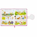 Дневник 1-4 класс 48 л., кожзам (твердая), застежка, ЮНЛАНДИЯ, "Клубнички", 106942 106942