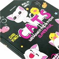 Дневник 1-4 класс 48 л., твердый, BRAUBERG, глянцевая ламинация, с подсказом, "Аниме котики", 106831 106831
